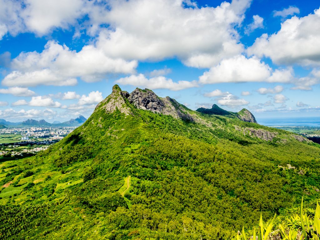 vue depuis le Pouce, ile maurice