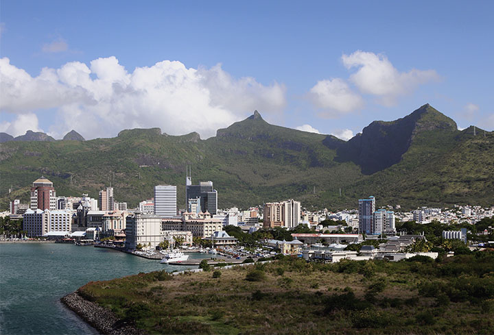 Port-Louis, capitale de l'Ile Maurice