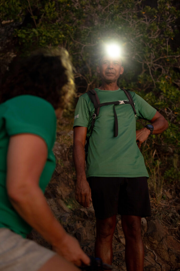 sunrise hike at le morne brabant