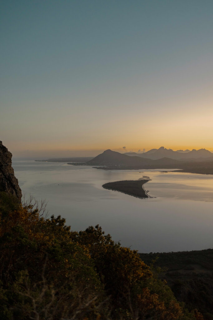 sunrise hike at le morne brabant