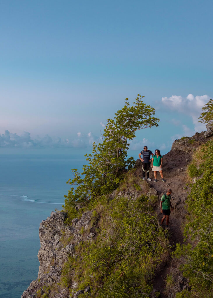 sunrise hike at le morne brabant
